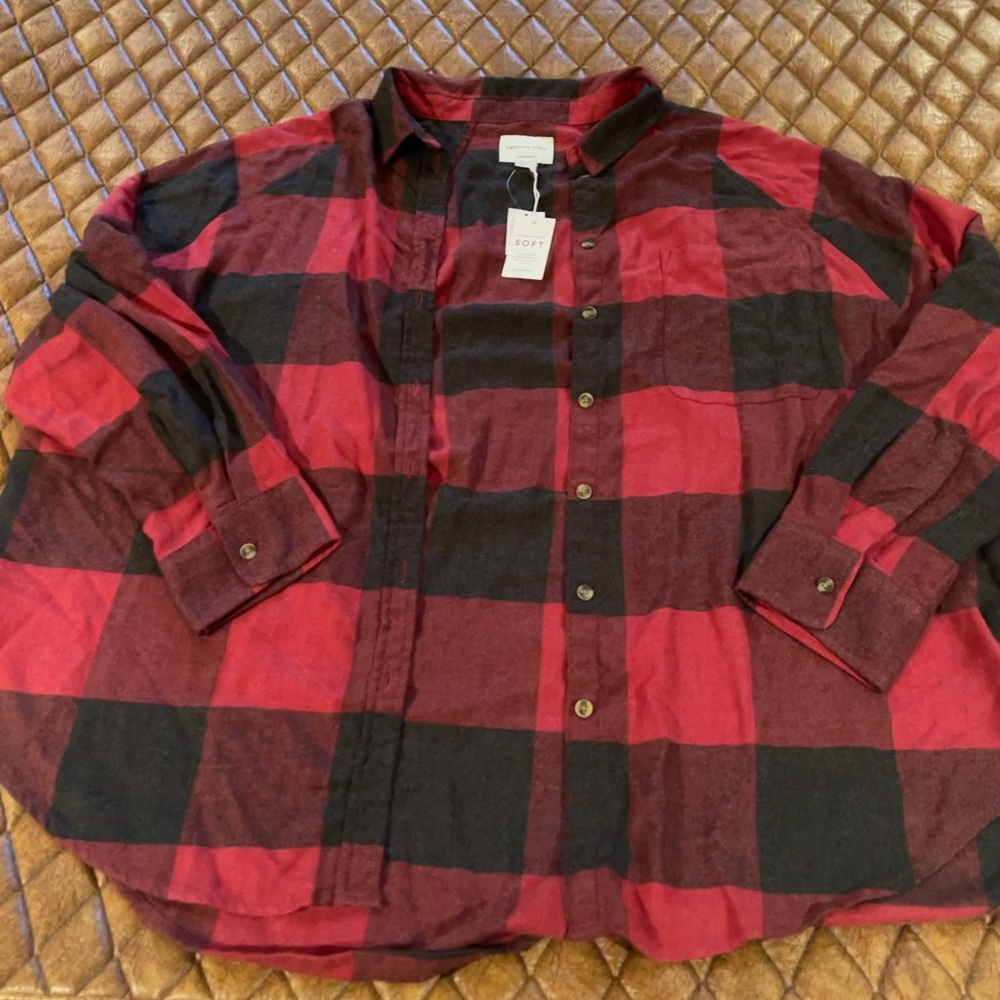 NWT American Eagle oversized flannel